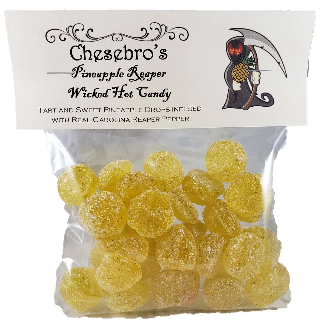 Pineapple Reaper Spicy Hard Candy Drops, 4.5 oz.