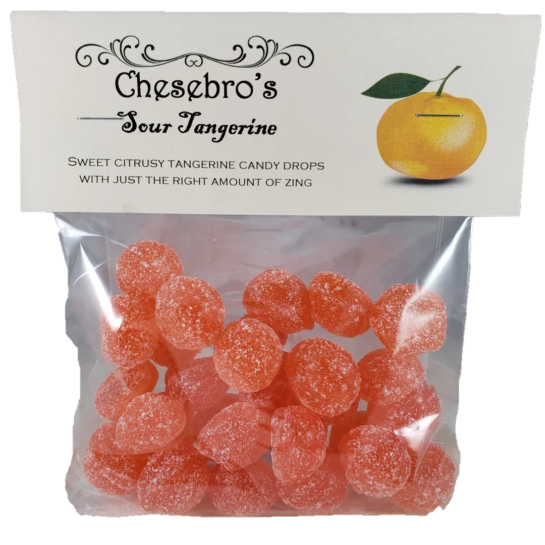Sour Mango Hard Candy Drops, 4.5 oz.