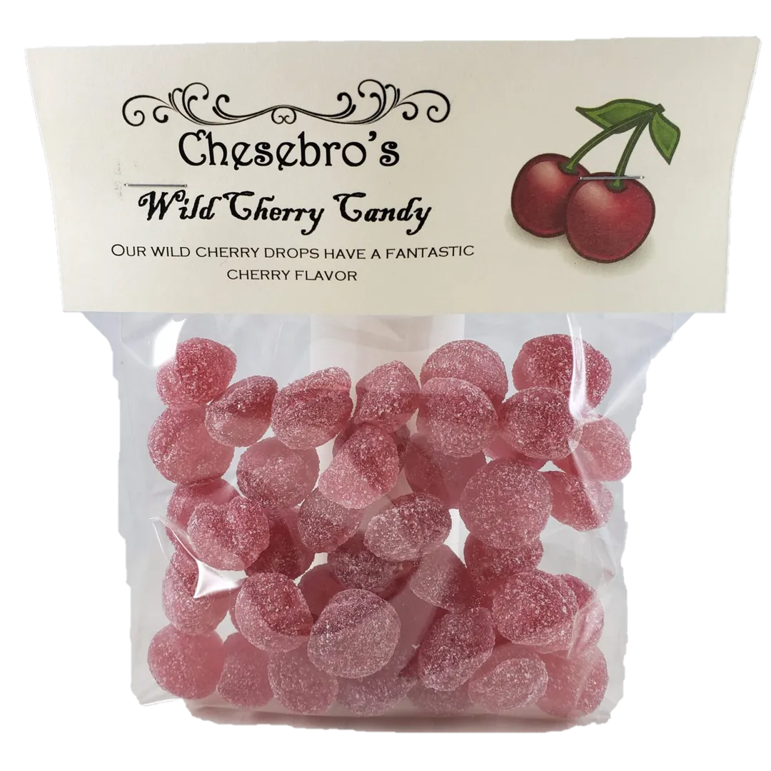 Wild Cherry Hard Candy Drops, 4.5 oz.