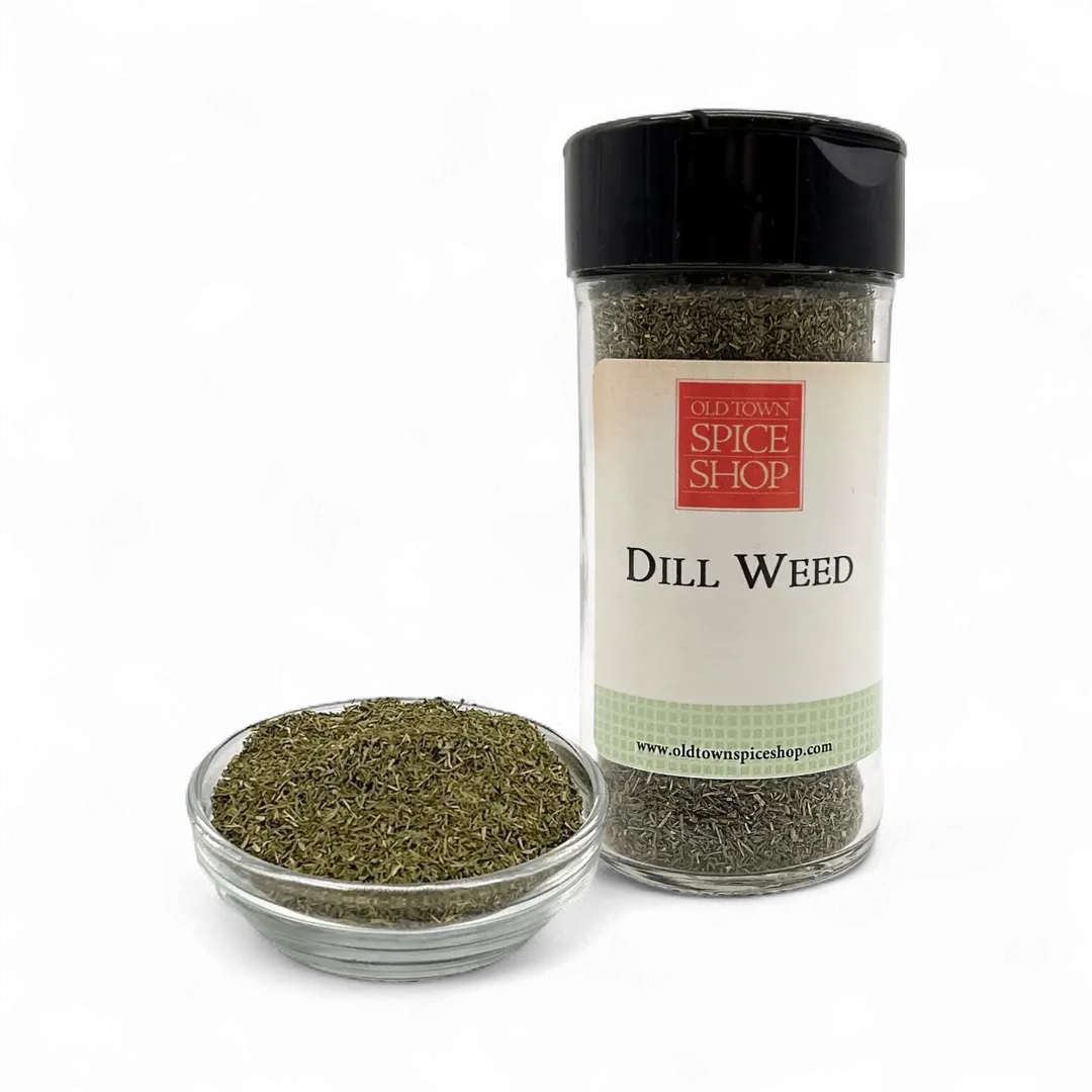 Dill Weed Dried Herb for Cooking, Fresh Gourmet Spice for Pickle Making - Case of 12 Jars