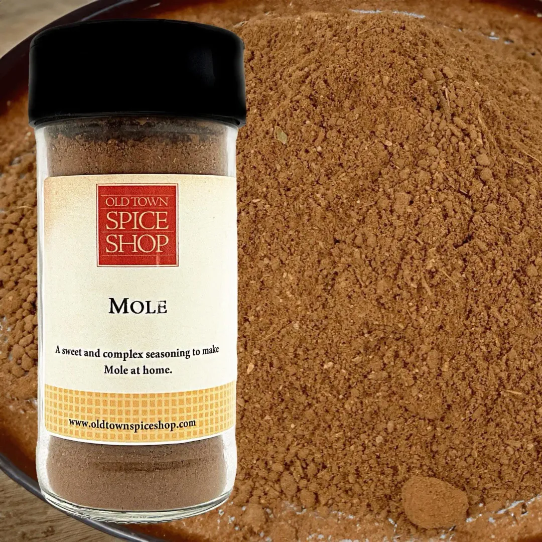 Mole, Mexican Gourmet Spices & Seasoning - Case of 12 Jars