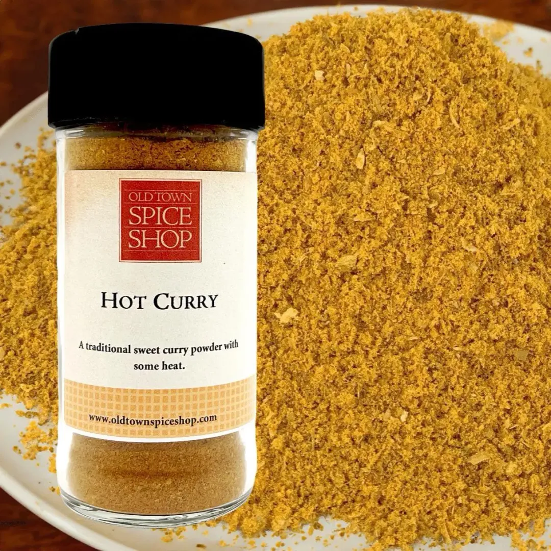 Hot Curry Powder, Gourmet Spices - Case of 12 Jars