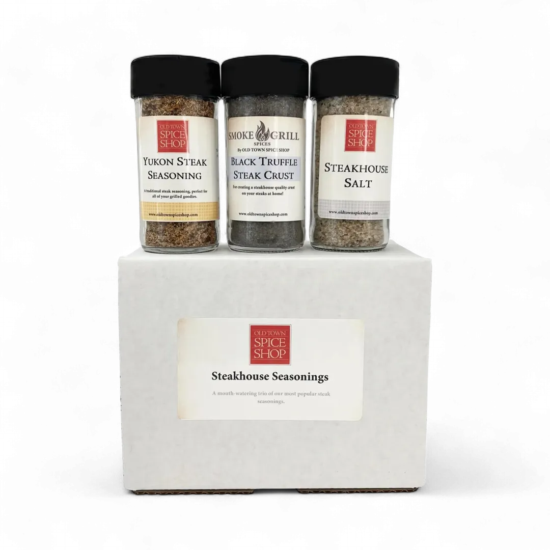 Steakhouse Seasonings Gift Box, Gourmet Spices & Seasoning 