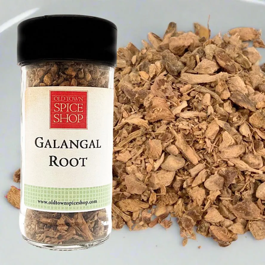 Galangal Root, Gourmet Fresh Spices - Case of 12 Jars