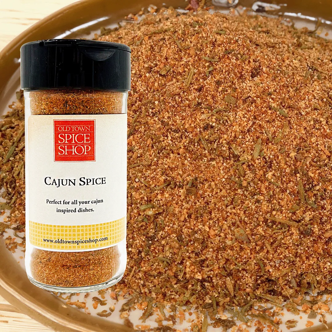 Cajun Spice Blend, Gourmet Spices & Seasoning Blend, Spicy Cajun Blend - Case of 12 Jars