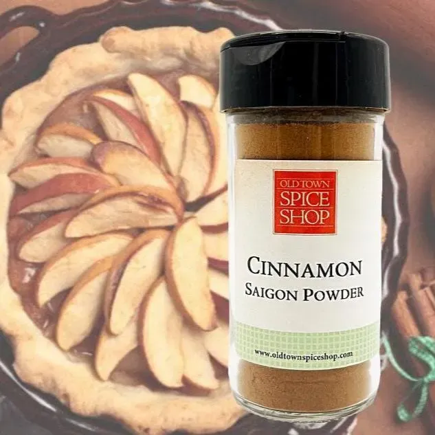 Saigon Cinnamon Powder, Dried High Quality Spices - Case of 12 Jars