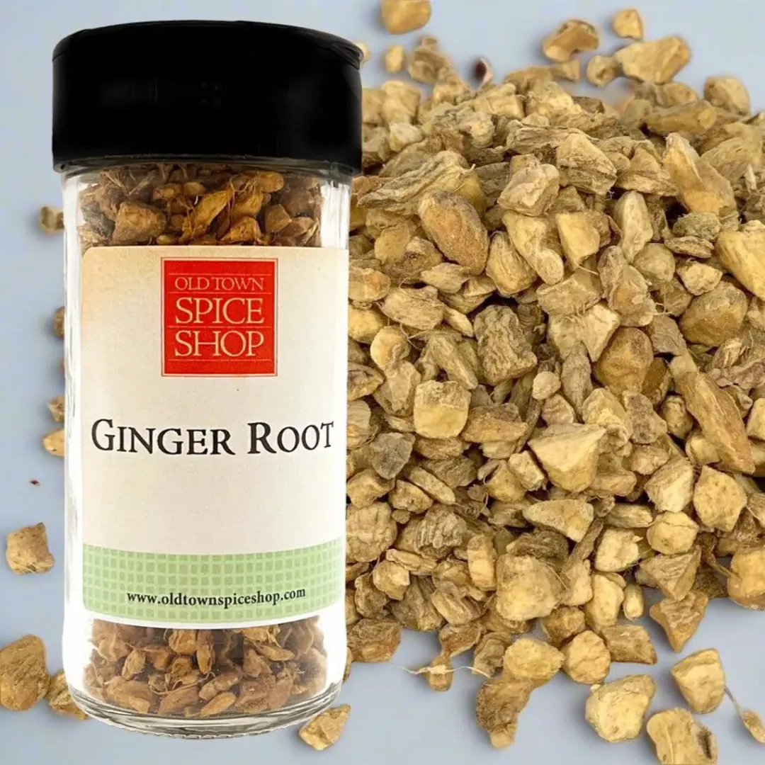 Ginger Root, C/S, Gourmet Fresh Spices - Case of 12 Jars