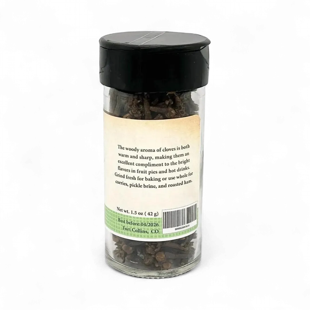 Cloves, Whole, Fresh Gourmet Spice, Holiday Baking Spices - Case of 12 Jars