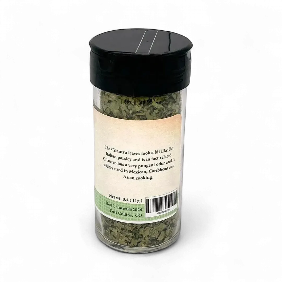 Cilantro Fresh Culinary Herb, Fresh Gourmet Spice - Case of 12 Jars