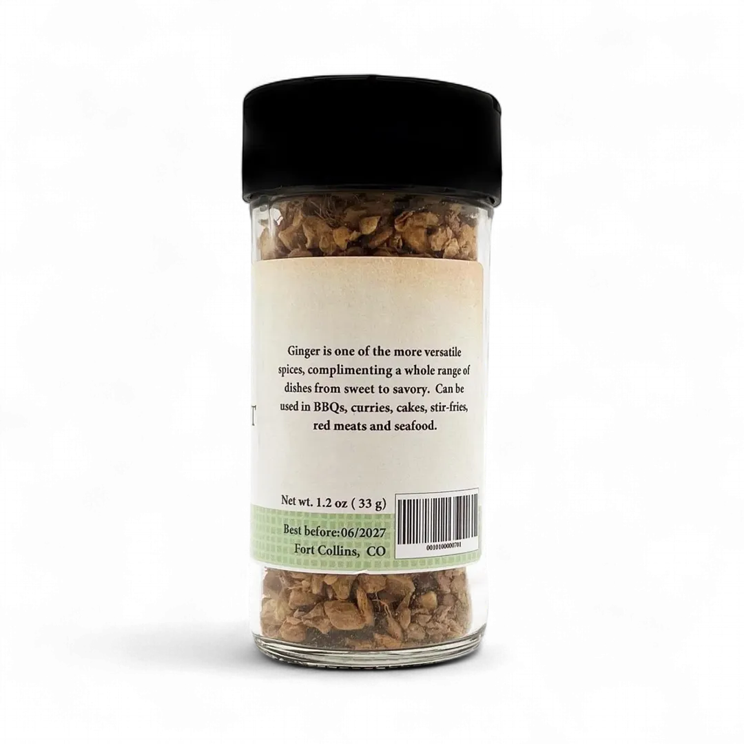 Ginger Root, C/S, Gourmet Fresh Spices - Case of 12 Jars