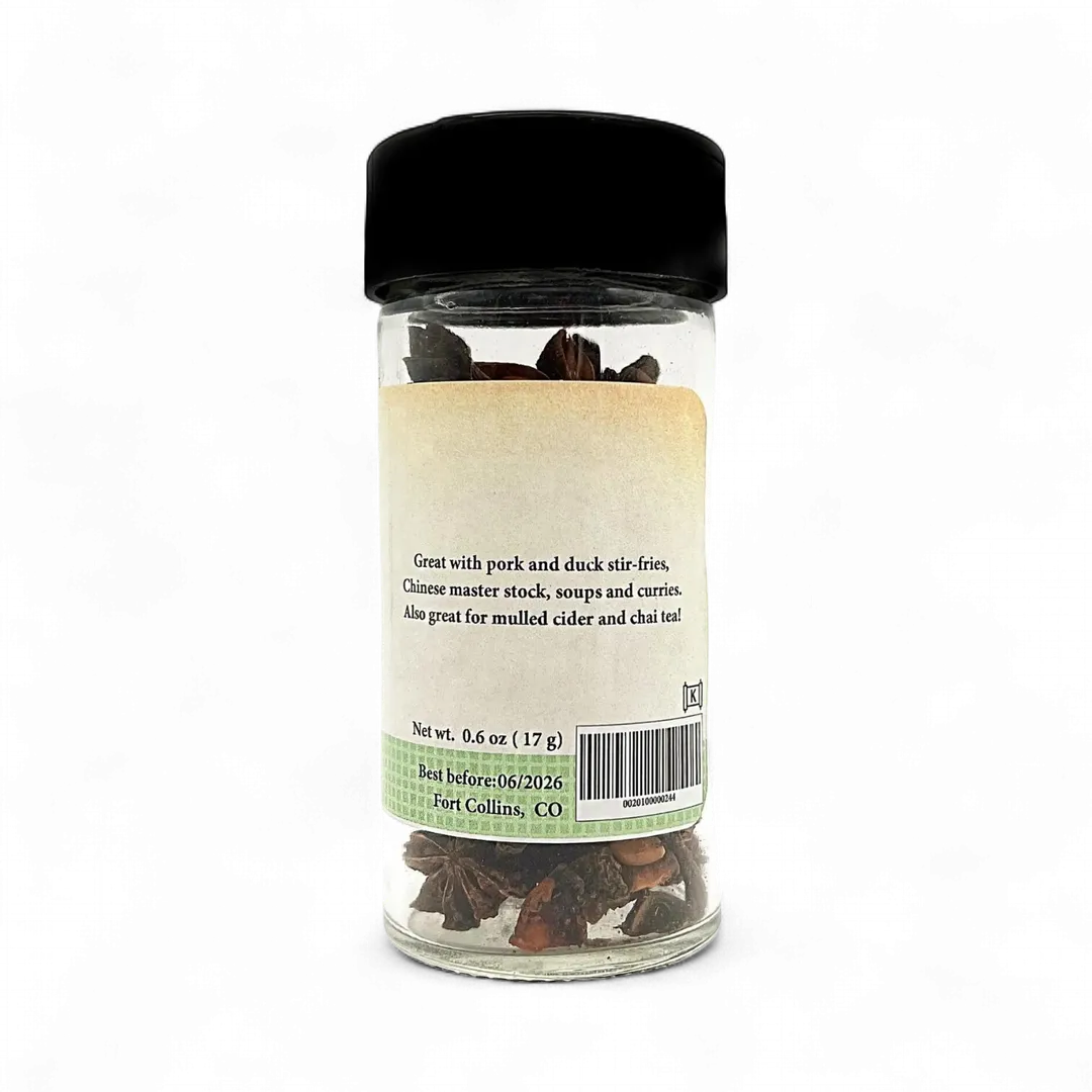Star Anise, Dried Gourmet Spices - Case of 12 Jars