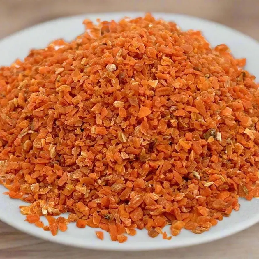 Carrot Granules, Fresh Gourmet Spice, Dried Carrot Granules - Case of 12 Jars