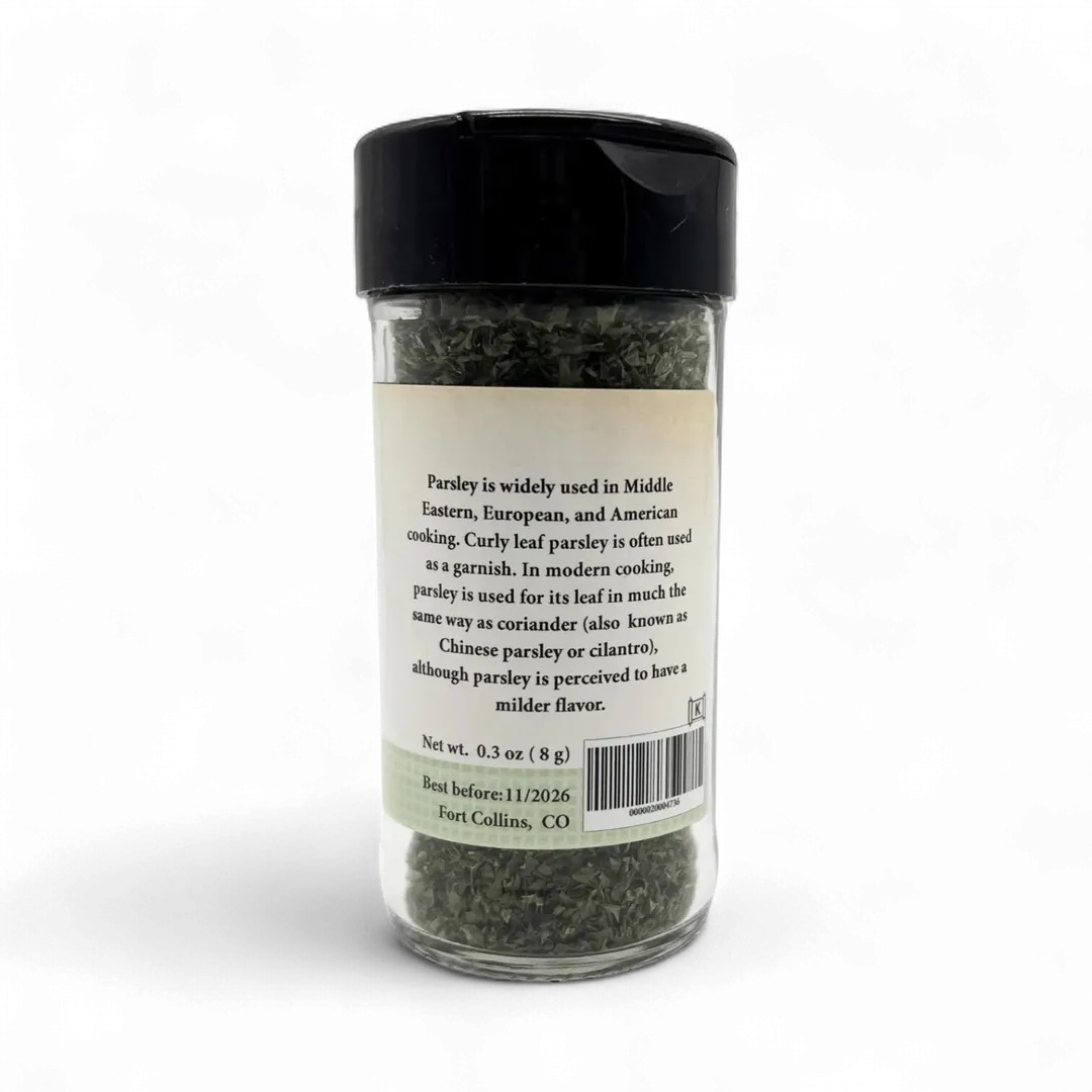 Parsley Flakes, Gourmet Herbs & Spices  - Case of 12 Jars