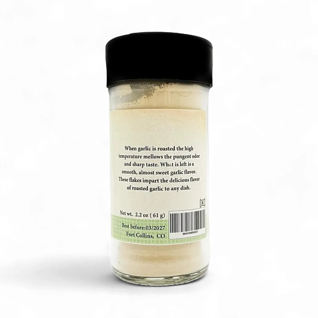 Roasted Garlic Powder, Dried High Quality Spices - Case of 12 Jars
