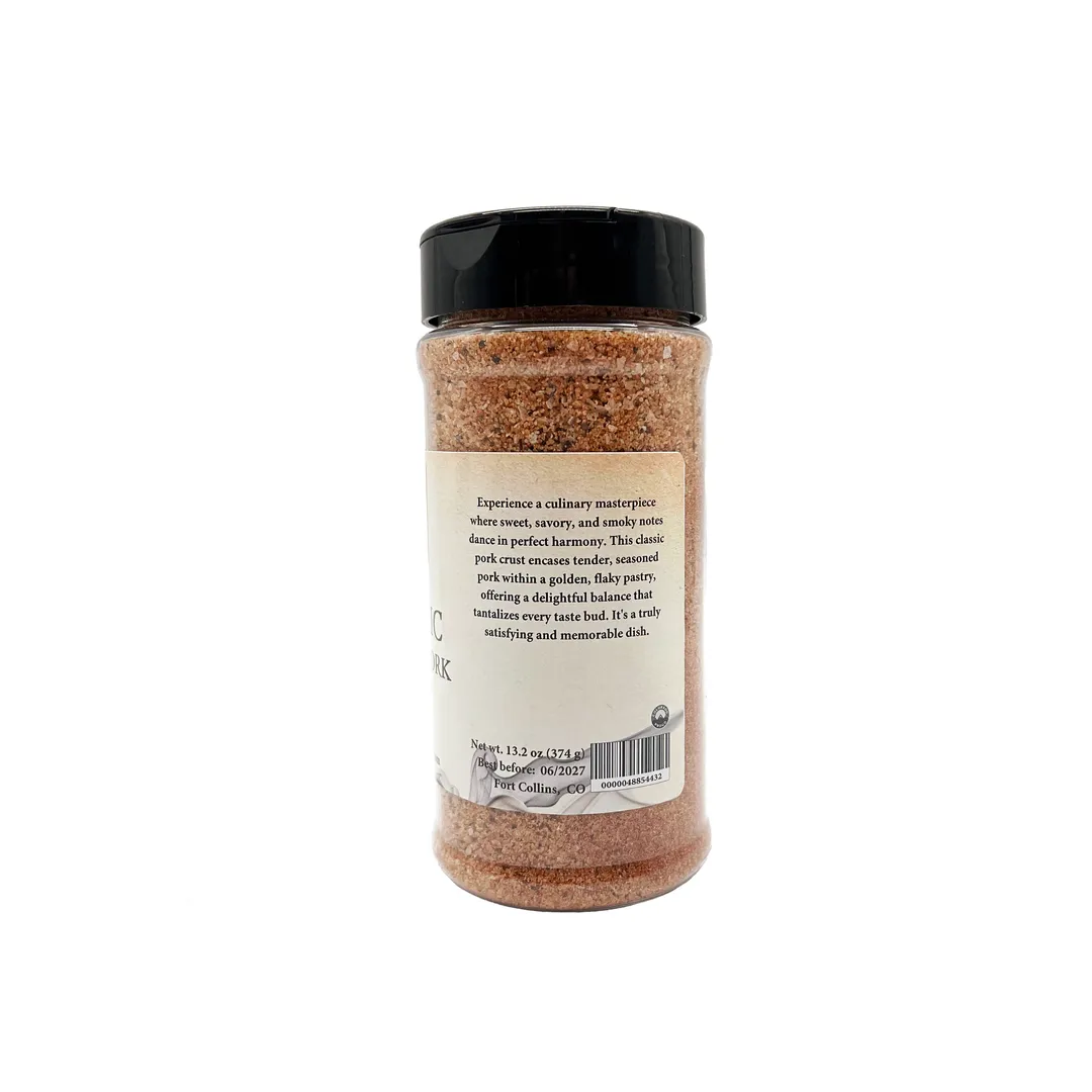 Classic Savory Pork Crust, Gourmet Spices - Case of 12 Jars