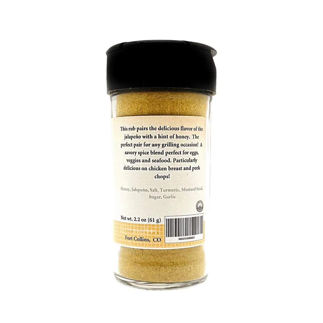 Honey Jalapeño, Gourmet Spices & Seasonings, Grilling Spices - Case of 12 Jars