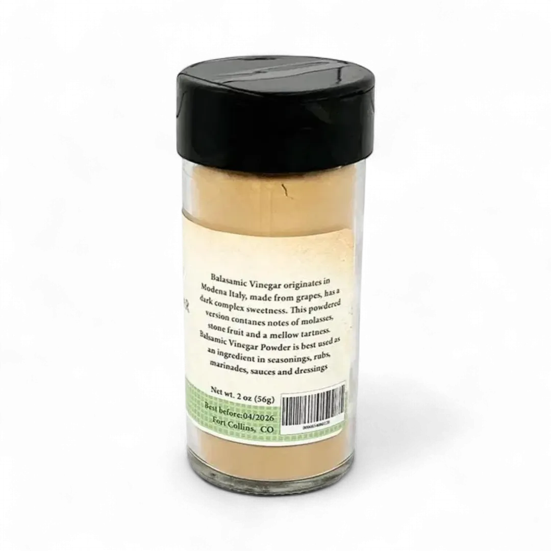 Balsamic Vinegar Powder, Gourmet Flavoring for Dressings- Case of 12 Jars