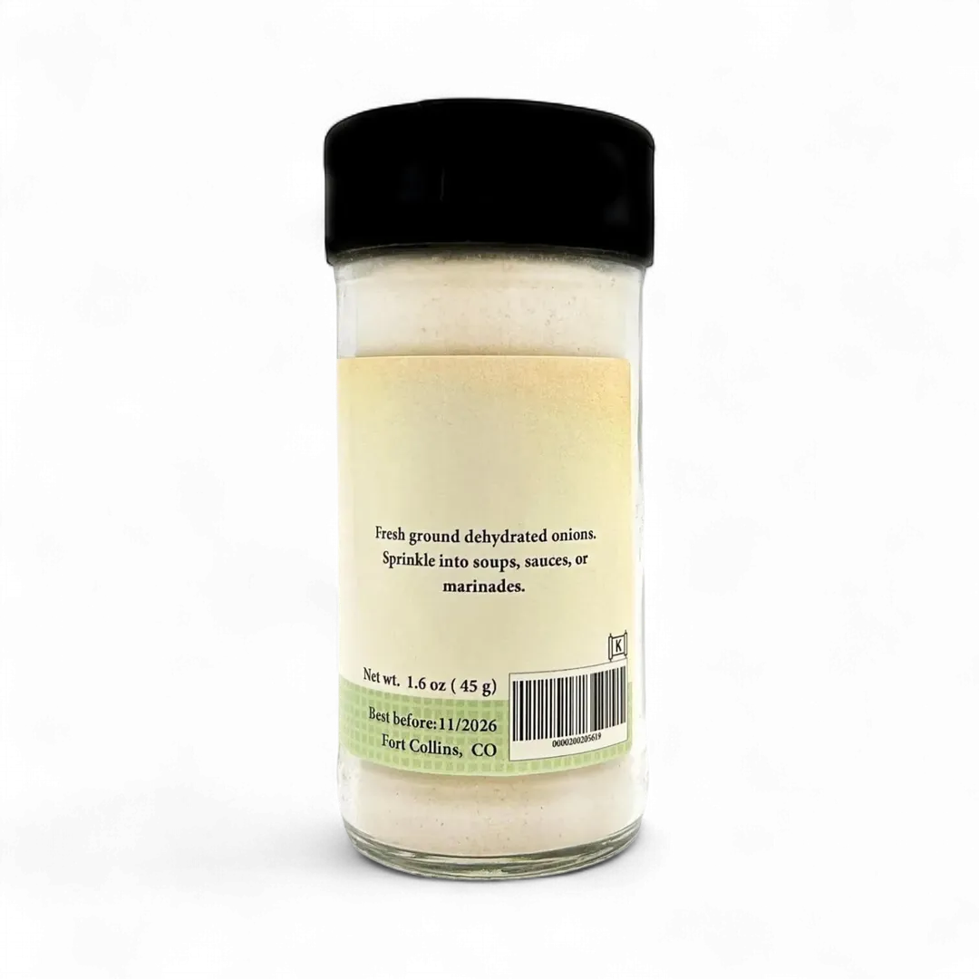 Onion Powder, Ground Dried Onion, Gourmet Spices & Seasoning - Case of 12 Jars