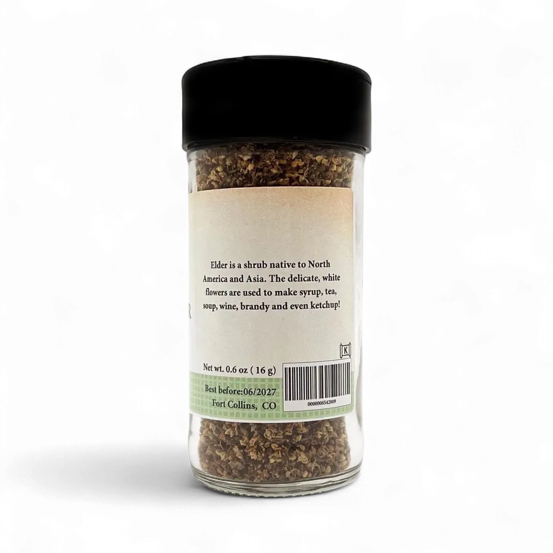 Elderflower, Fresh Gourmet Spice - Case of 12 Jars