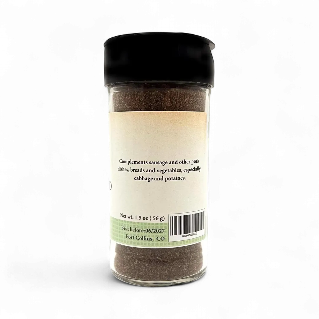 Caraway Seed, Ground Fresh Gourmet Spice - Case of 12 Jars