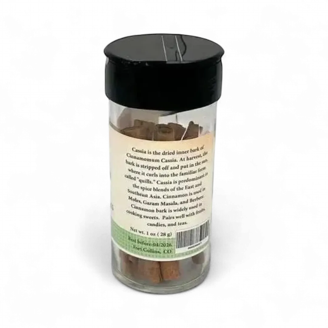 Cassia Cinnamon Sticks (Korintje), Fresh Gourmet Spice - Case of 12 Jars