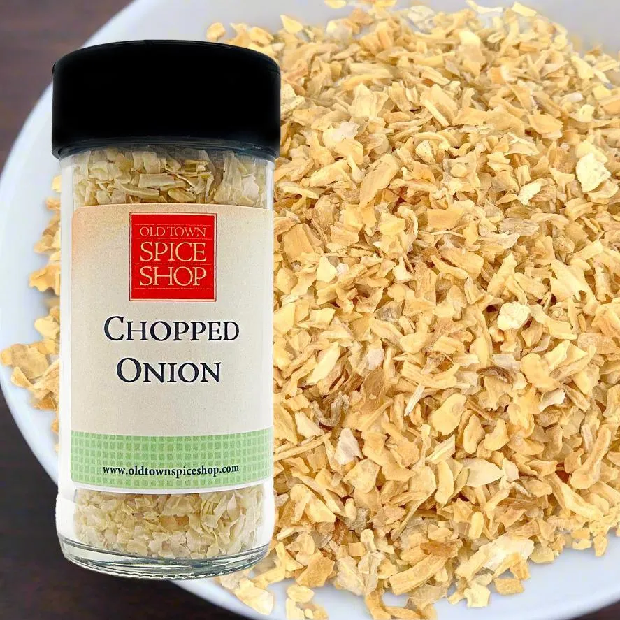 Onion, Chopped, Gourmet Spices & Seasoning - Case of 12 Jars