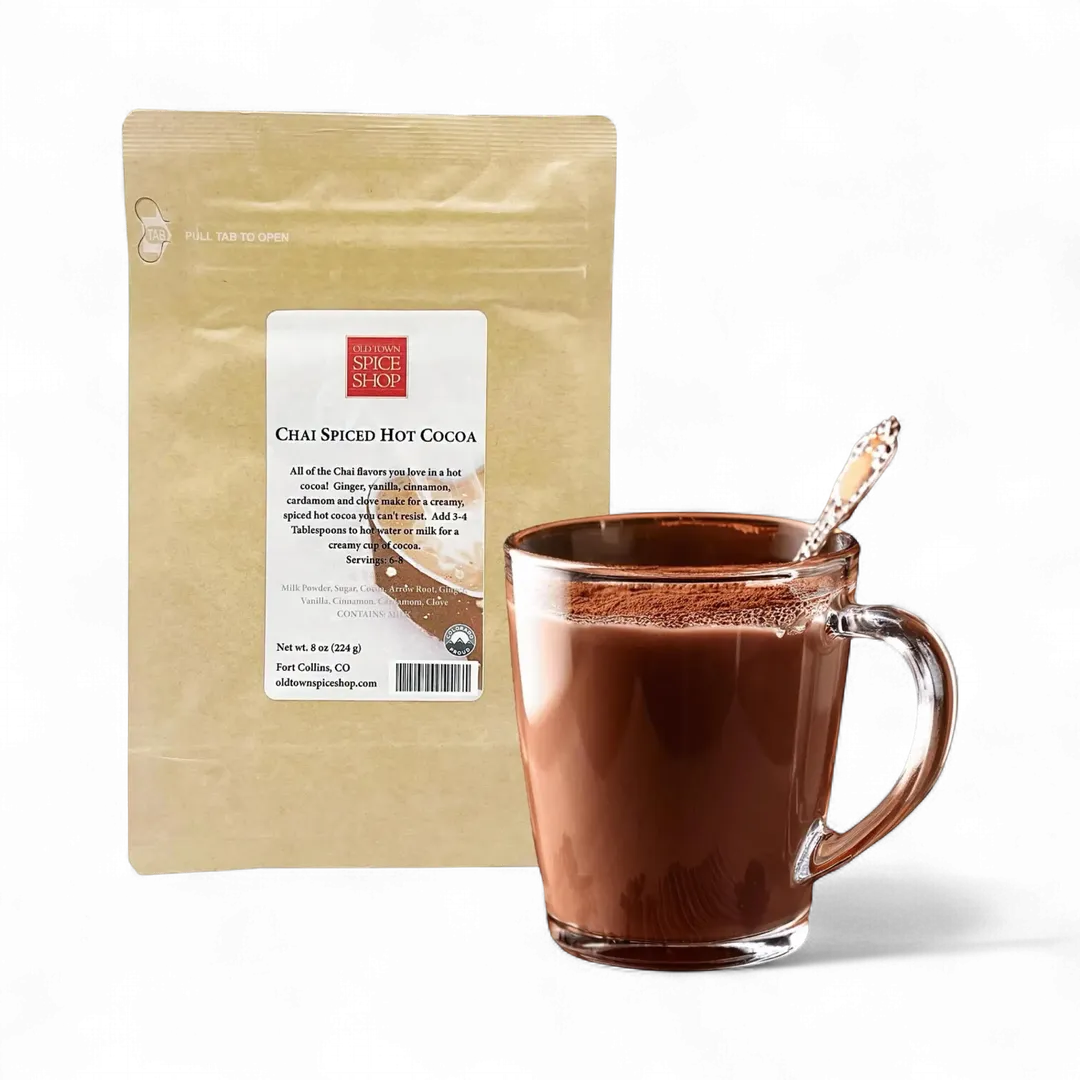 Chai Spiced Hot Cocoa, Gourmet Hot Cocoa Powder