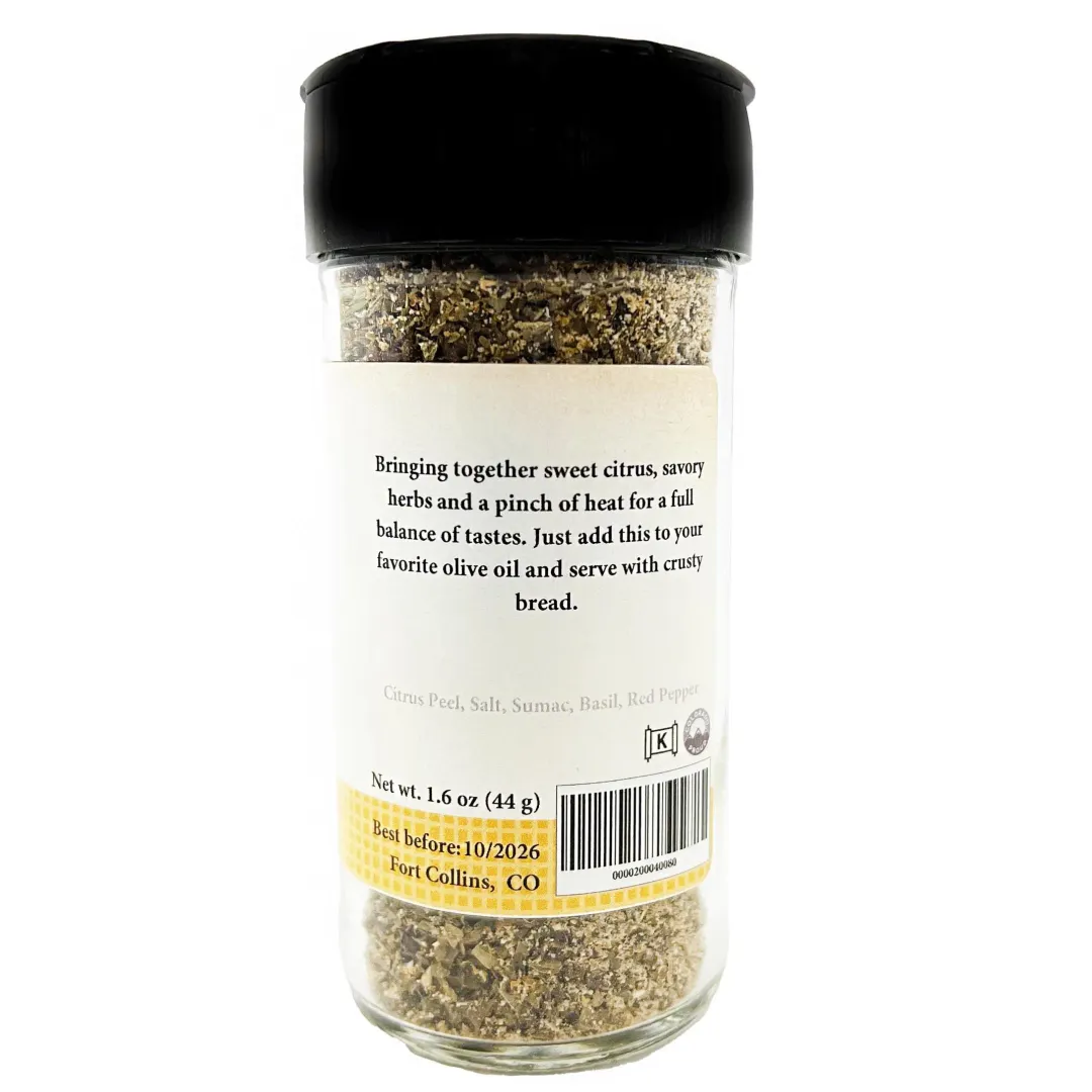 Citrus Balance Olive Oil Bread Dip - Case of 12 Jars