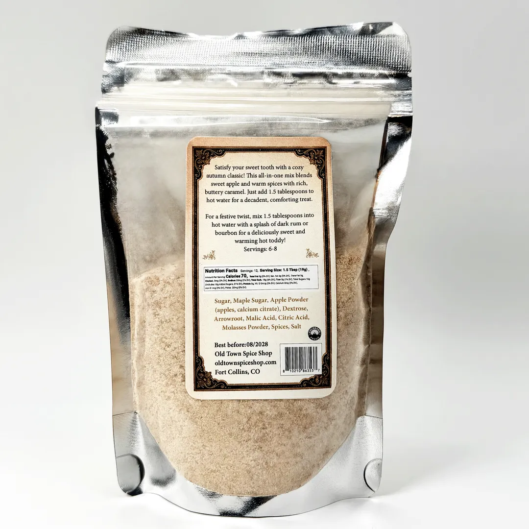 Caramel Spiced Apple Cider, Hot Beverage Drink Mix