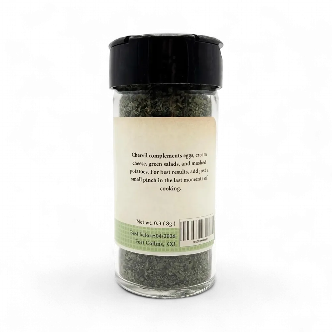 Chervil Delicate Anise-Flavored Herb - Case of 12 Jars