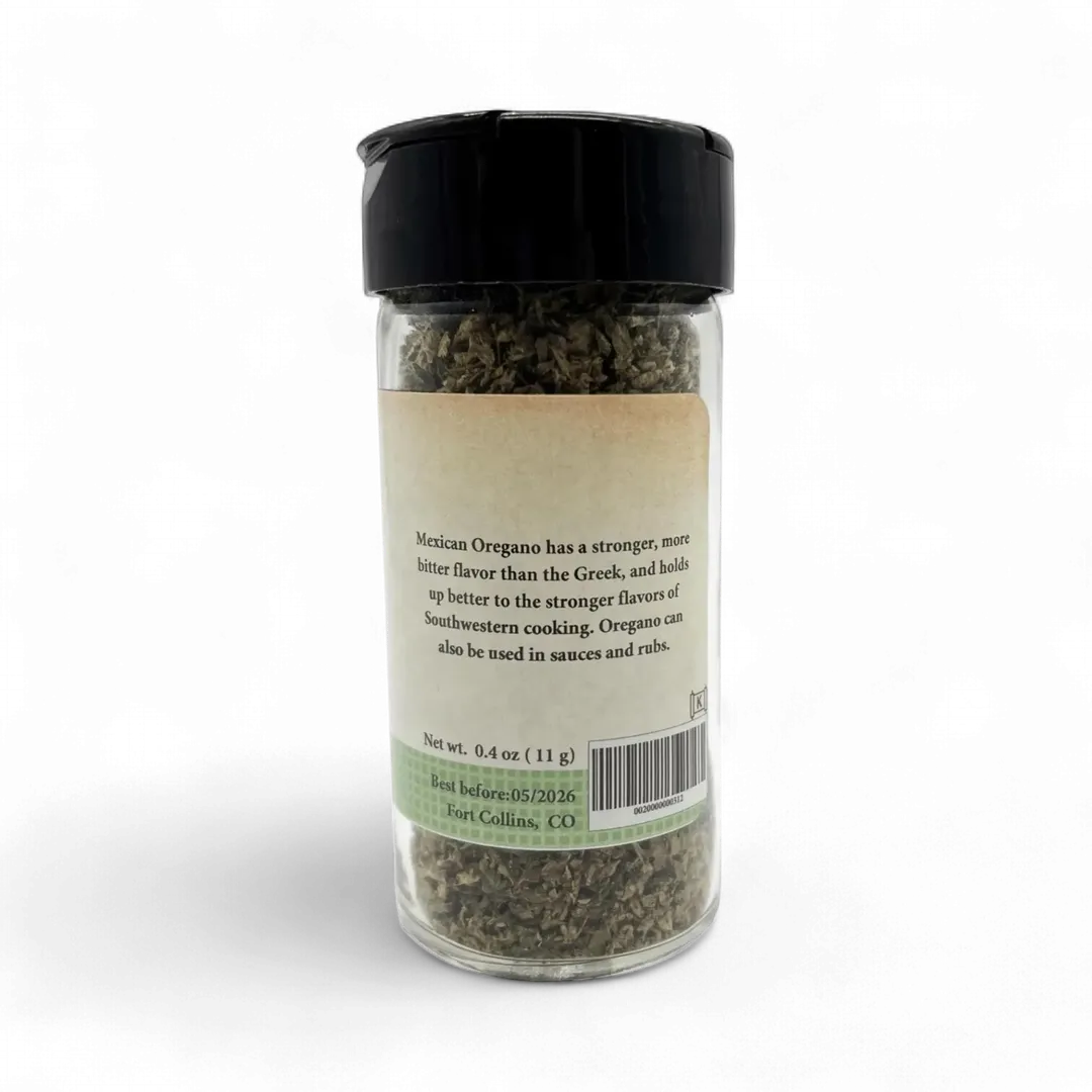 Oregano, Mexican, Gourmet Spices & Seasoning - Case of 12 Jars