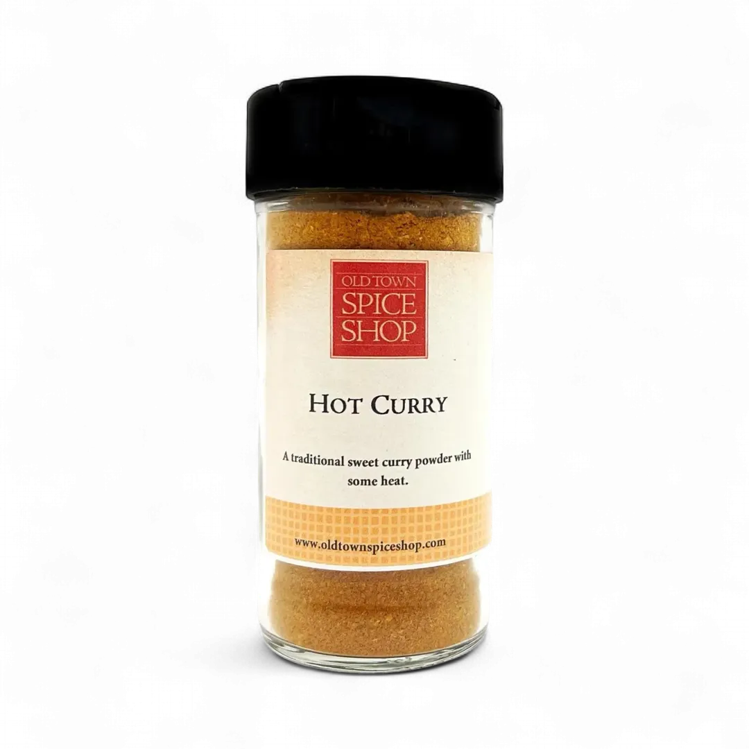 Hot Curry Powder, Gourmet Spices - Case of 12 Jars