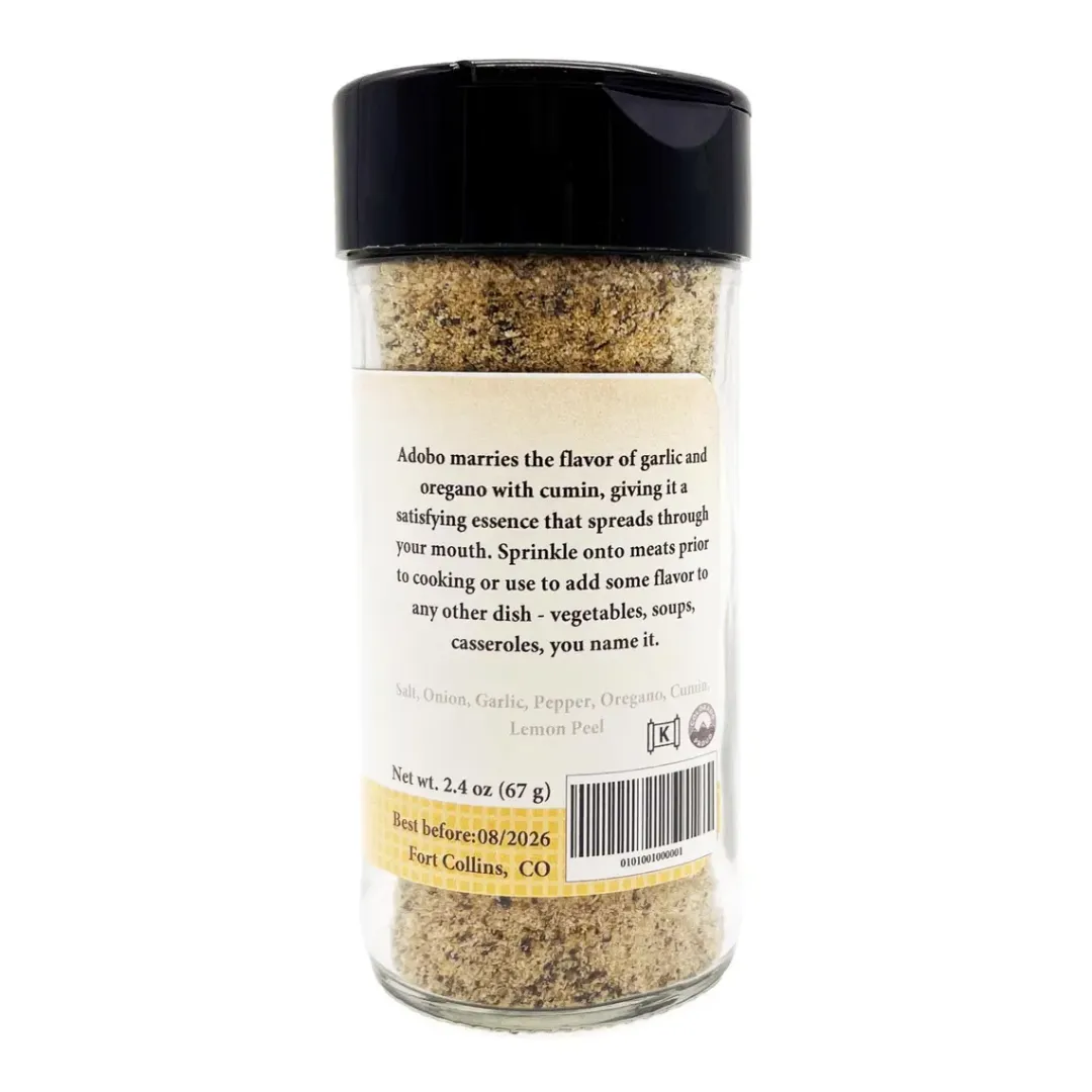 Adobo Seasoning - All-Purpose Latin & Caribbean Spice Blend - Case of 12 Jars