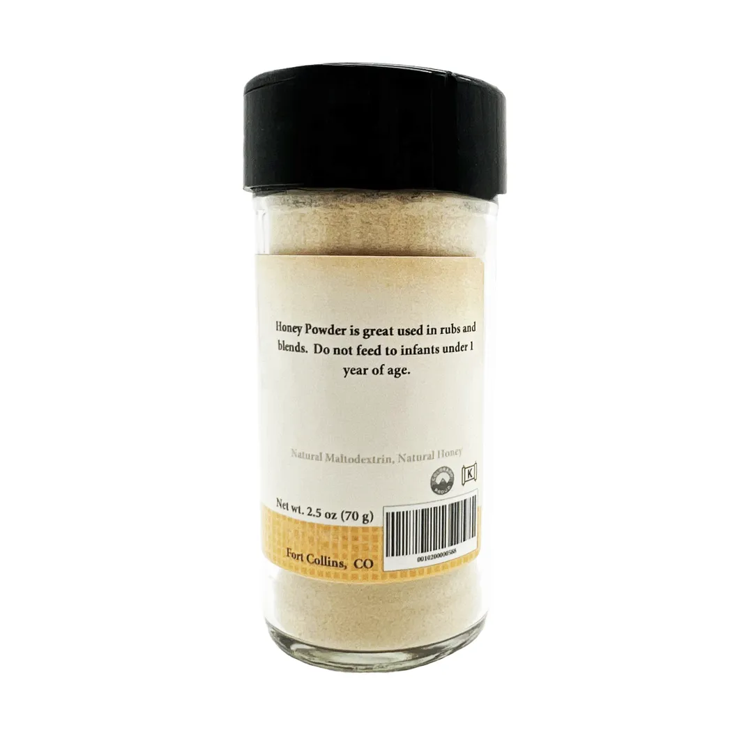 Honey Powder for Rubs & Seasonings - Case of 12 Jars