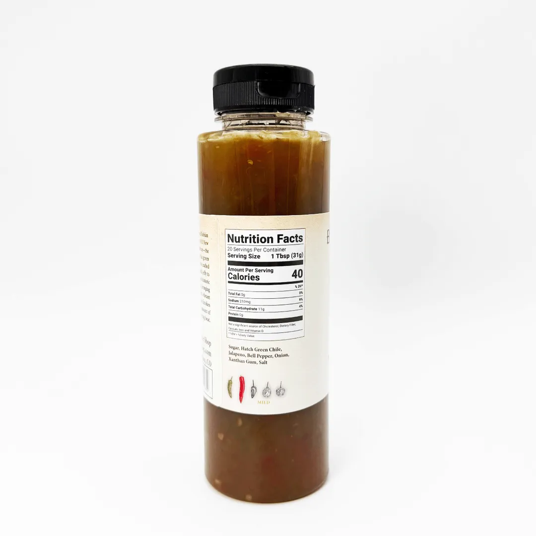 No. 9 Pepper Jelly, Hatch Green Chile jelly