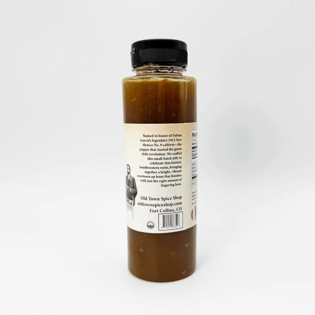 No. 9 Pepper Jelly, Hatch Green Chile jelly