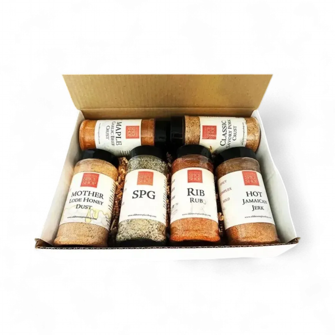 The Barbecue Boss Gift Box, BBQ Spices, Barbeque Seasoning