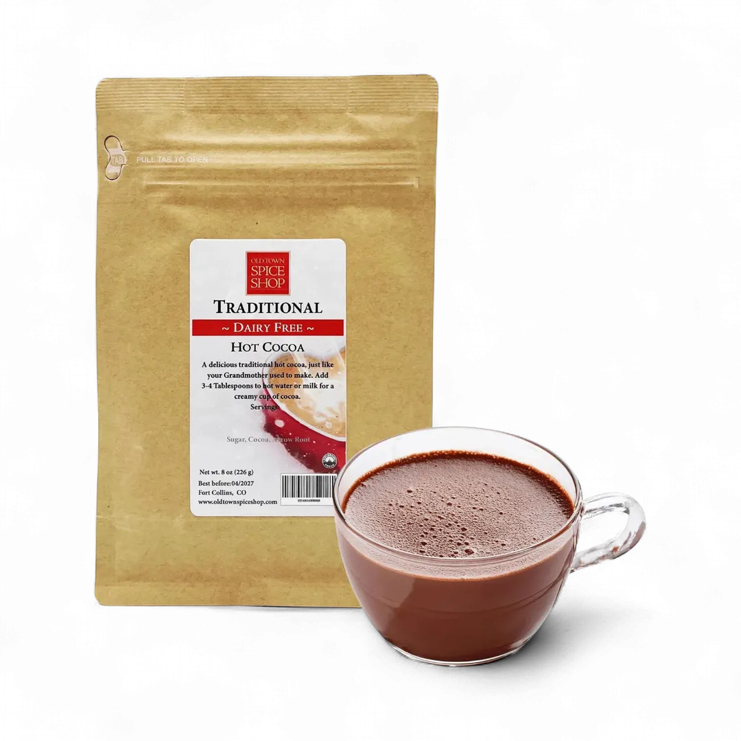 Dairy-Free Traditional Hot Cocoa, Hot Chocolate 