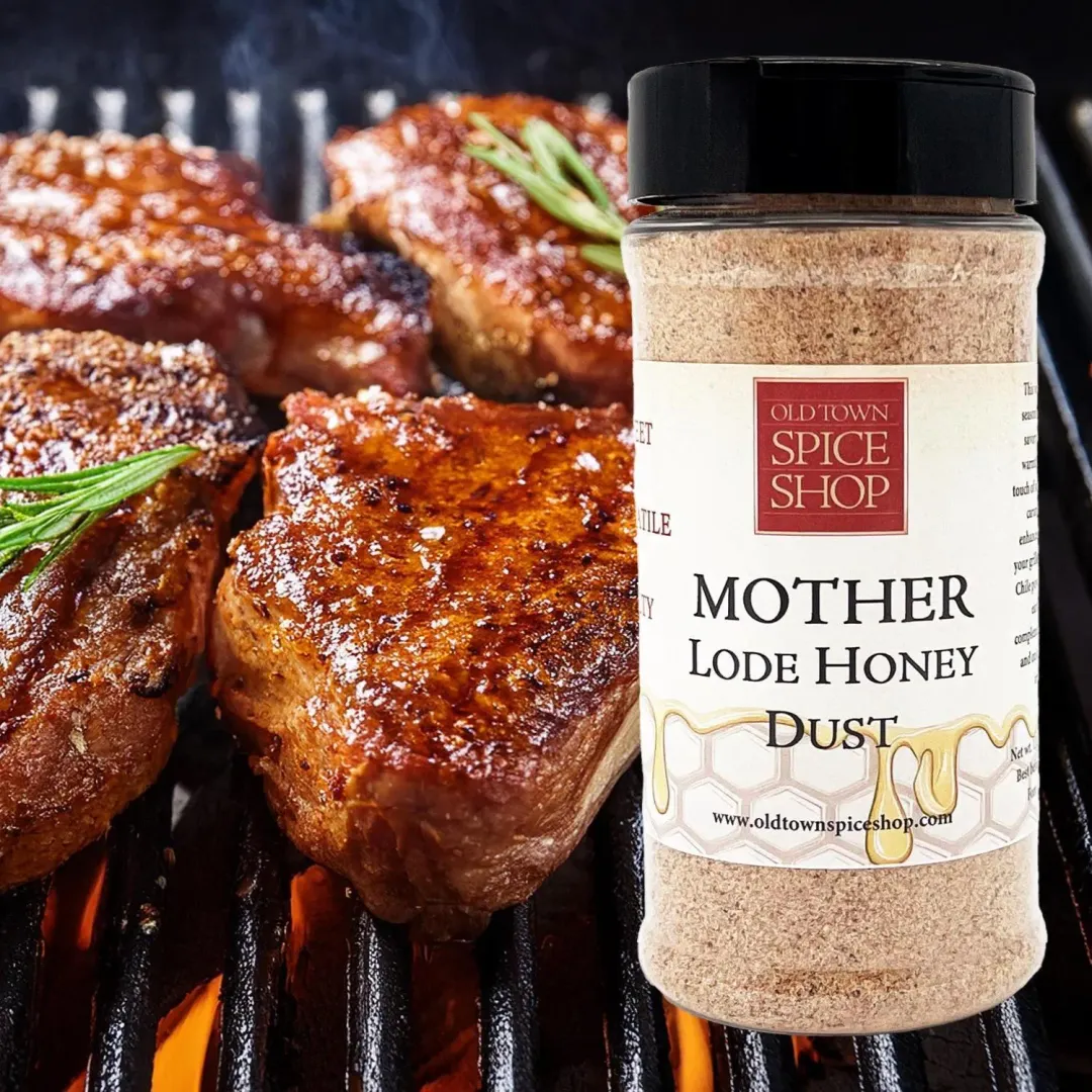 Mother Lode Honey Dust, Gourmet Spices & Seasoning - Case of 12 Jars
