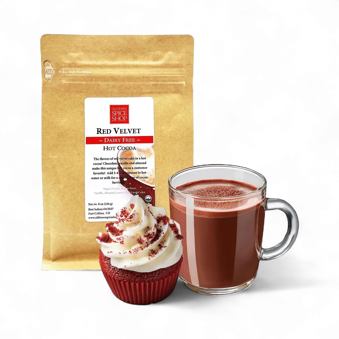 Dairy-Free Red Velvet Hot Cocoa, Hot Chocolate Mix