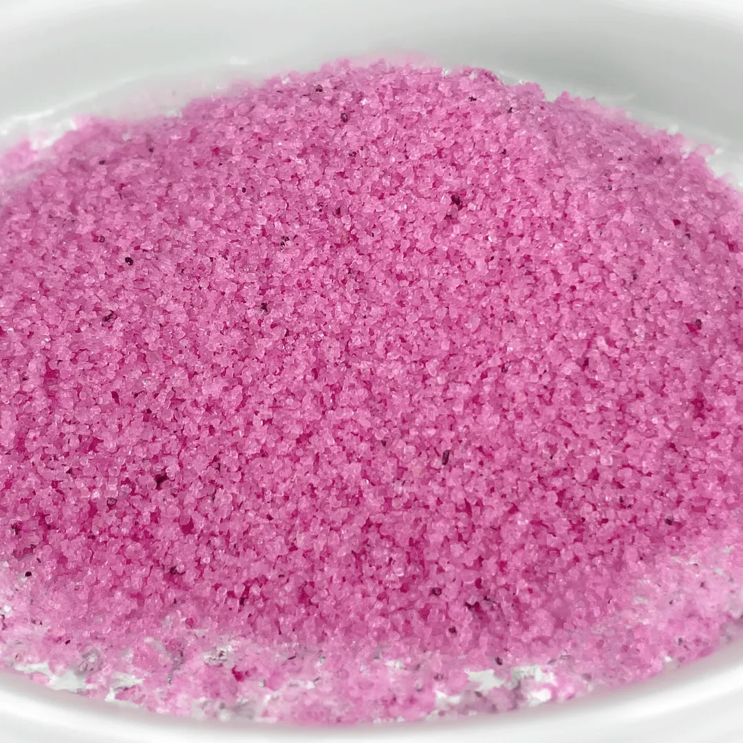 Dragon Fruit Sugar, Gourmet Sugar for Baking, Rimming Sugar for Cocktails, Coffee and Tea - Case of 12 Jars