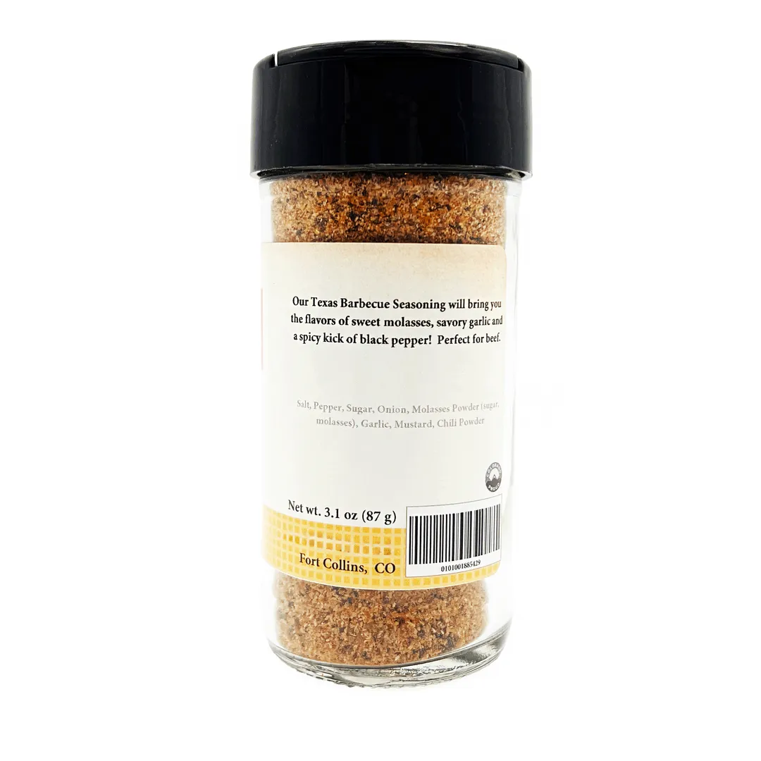 Texas Barbecue - Regional BBQ Seasonings - Case of 12 Jars