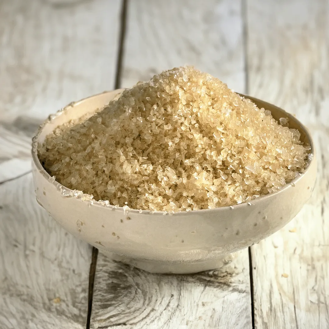 Salted Caramel Sugar, Gourmet Sugar for Baking, Rimming Sugar for Cocktails, Coffee and Tea - Case of 12 Jars