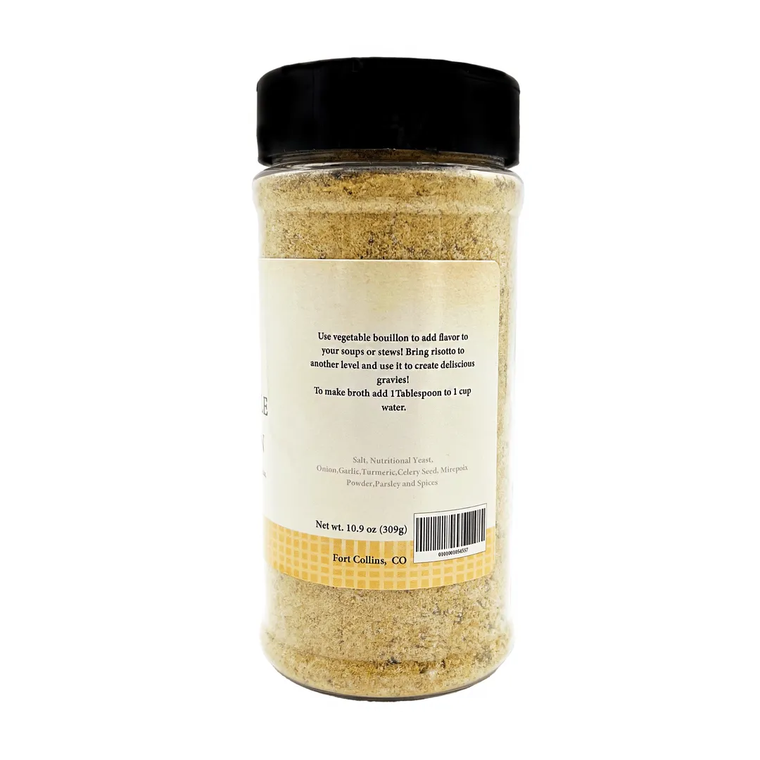 Vegetable Bouillon, Gourmet Seasoning Mix - Case of 12 Jars