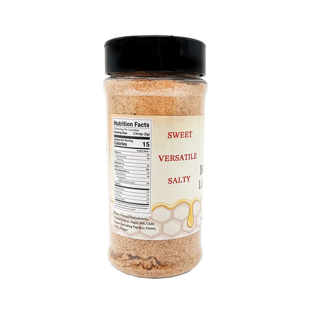 Mother Lode Honey Dust, Gourmet Spices & Seasoning - Case of 12 Jars