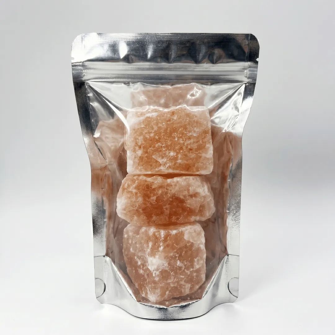 Himalayan Pink Salt, Rock Chunks - Case of 12 Bags