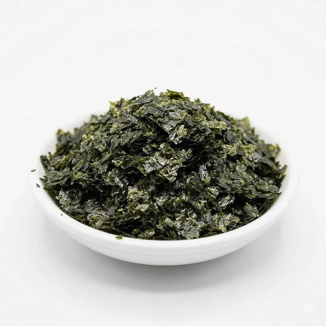 Kibbled Nori, Roasted Sea Weed, Fresh Gourmet Spices - Case of 12 Jars