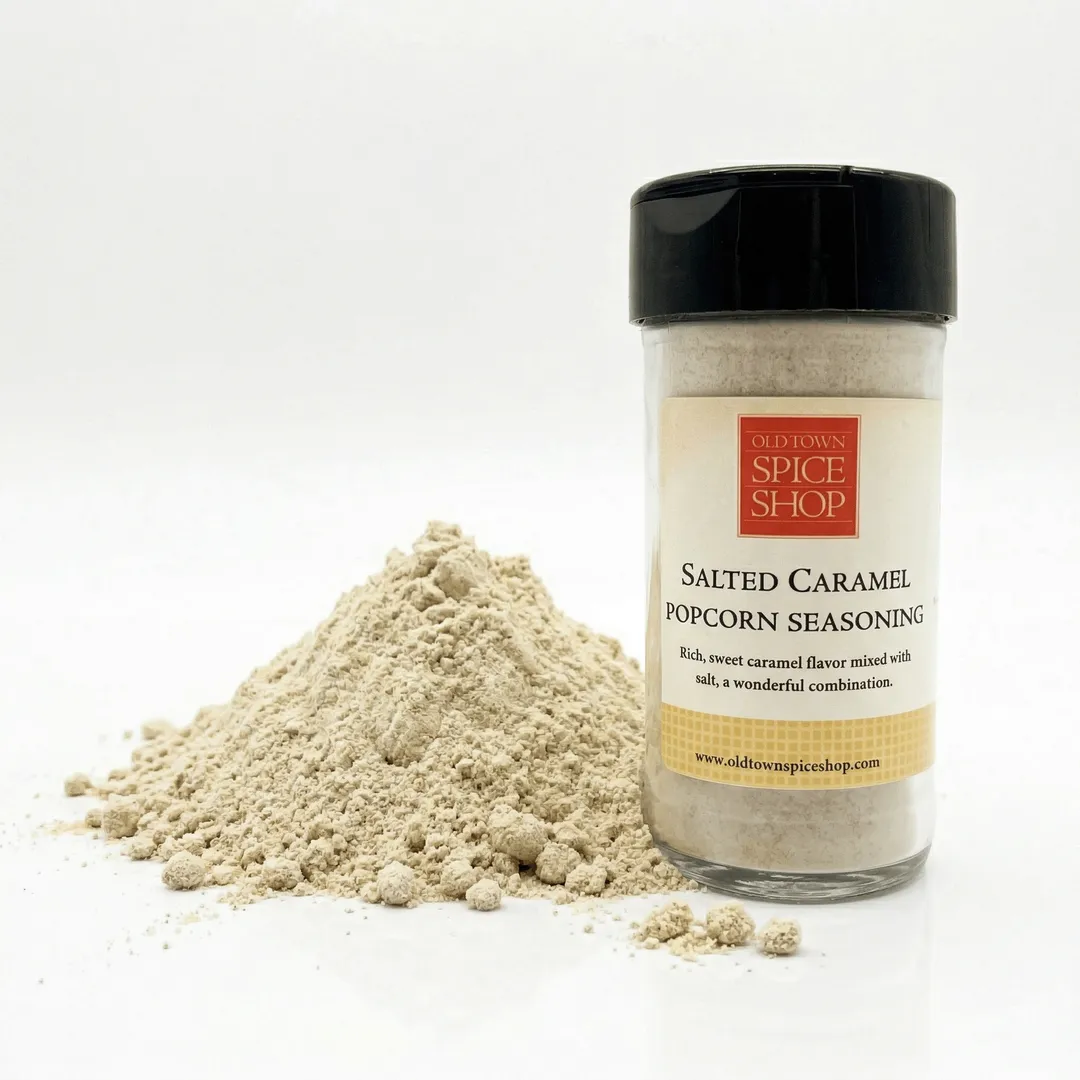 Salted Caramel Popcorn Seasoning, Gourmet Popcorn Seasoning -Case of 12 Jars