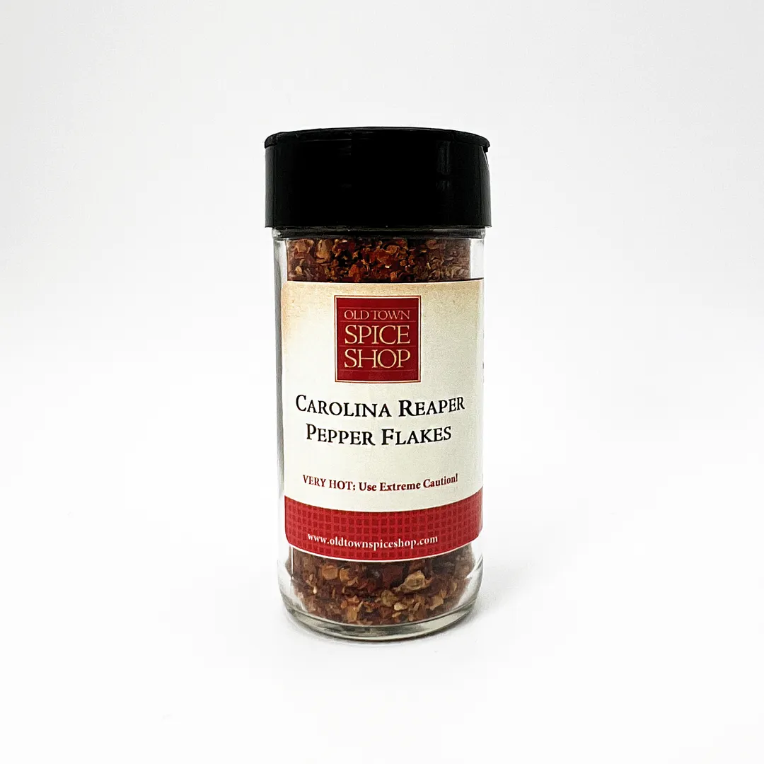 Carolina Reaper Chili Flakes, Crushed