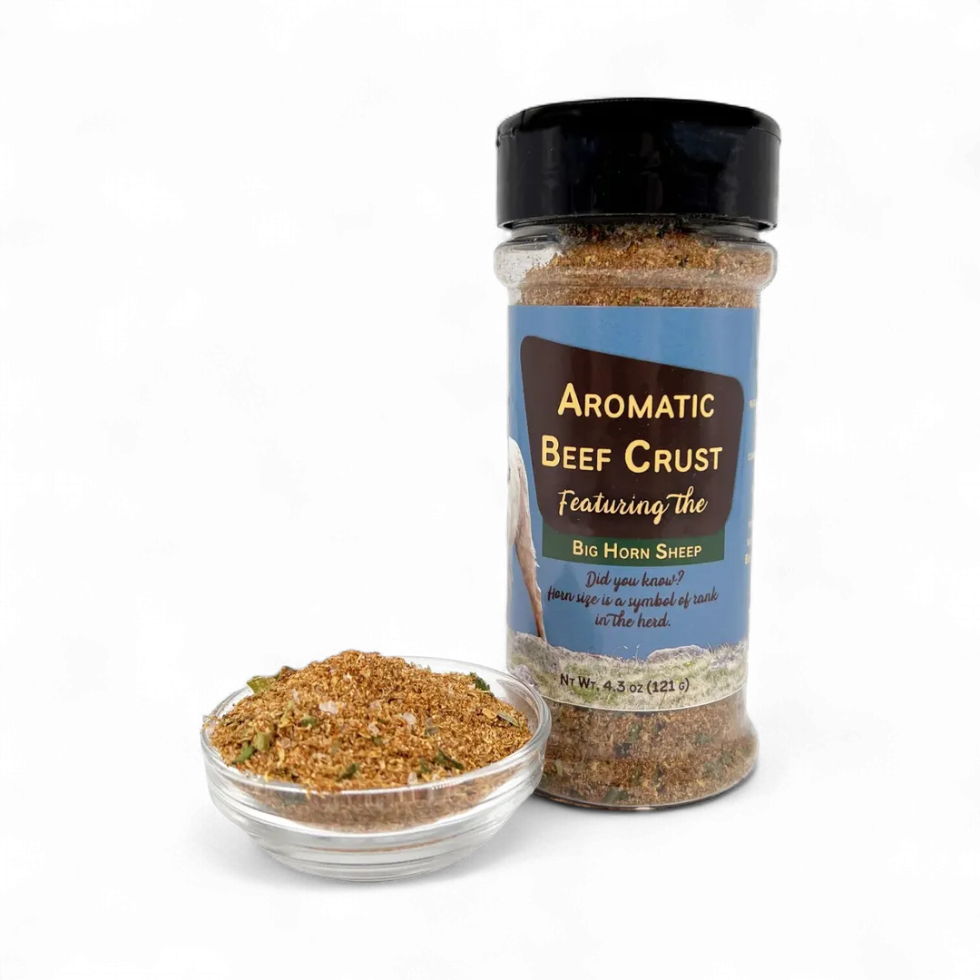 Aromatic Beef Crust, Gourmet Spice Blend - Case of 12 Jars